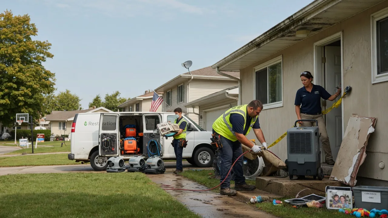 Water Damage Restoration in Mississippi near me